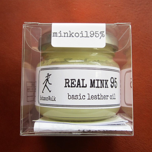 最高級レザーオイル ☆リアルミンク95☆ ミンクオイル95%配合 革製品