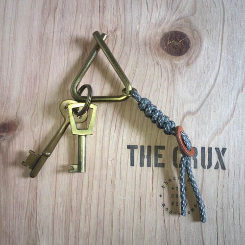 送料無料》 トライアングル キーリング 組合せ可能 キーリング thecrux