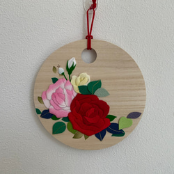 押絵】縁起物 雀と縁起六瓢 タペストリー タペストリー・壁掛け Little