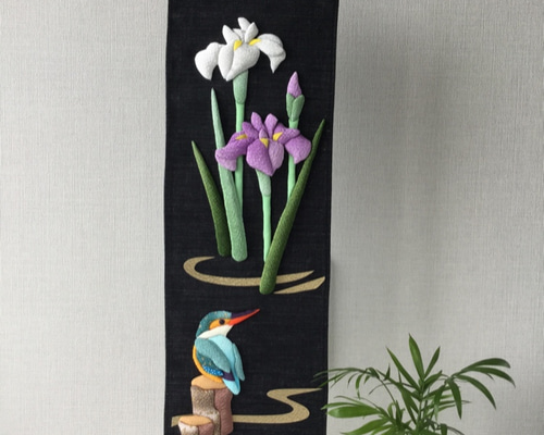押絵タペストリー二点とチュニックママ品　おまとめ三点 0_663244aa1c642acb59949d7d3a99