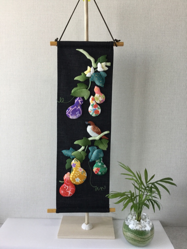 押絵タペストリー　縁起物 押絵タペストリー　縁起物