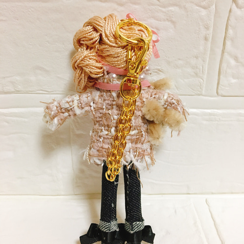 はるちゃん★☆　Dカン付きボディバッグ　ハンドメイド ルルベちゃん（受注作製） バッグチャーム lily＊doll 通販