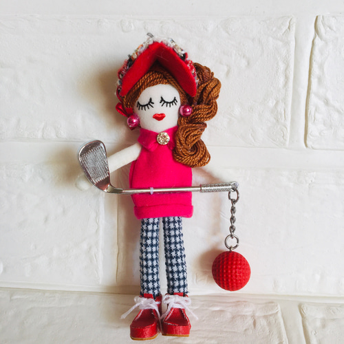 ルルべちゃん　バッグチャーム ルルベちゃん（受注作製） バッグチャーム lily＊doll 通販