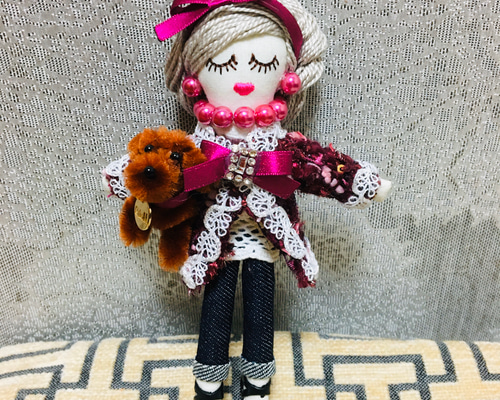 ルルベちゃん バッグチャーム shinpoke 通販 8831769｜Creema(クリーマ)