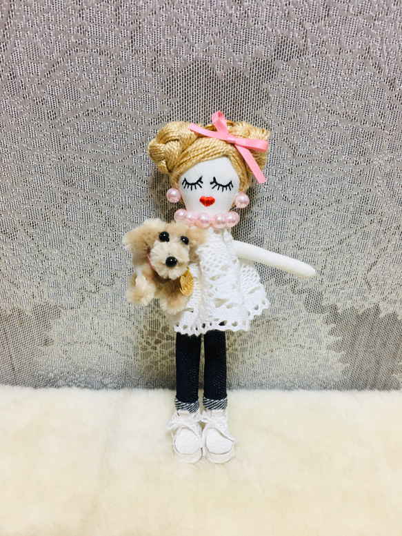 【WEB限定】 ルルベちゃん バッグチャーム shinpoke 通販｜Creema(クリーマ チャーム
