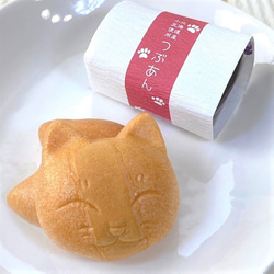 心ばかり　お返し　内祝い　贈り物　猫　和菓子　もなか【猫もなかせっと　Ｓサイズ】 1枚目の画像