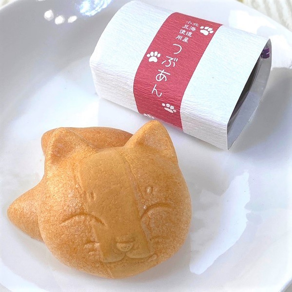 心ばかり　お返し　内祝い　贈り物　猫　和菓子　もなか【猫もなかせっと　Ｓサイズ】 1枚目の画像