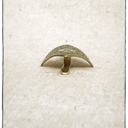 真鍮製 民族模様のポニーフック ひし形 ヘアフック ヘアカフス ヘアカフ 6枚目の画像