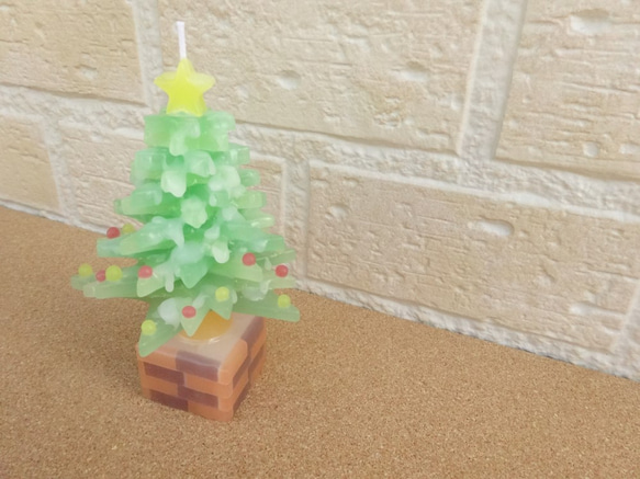 クリスマスツリーのキャンドル 6枚目の画像