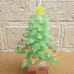 クリスマスツリーのキャンドル 4枚目の画像