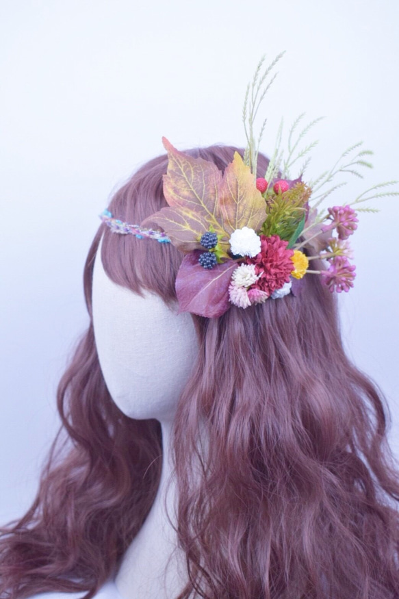 森の音楽会 [送料無料] boho ヒッピーバンド 花冠 ヘッドドレス  