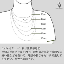 ボールチェーンネックレス シルバー925 上質日本製 幅3.2mm ～50m 長さ指定可能ページ★引き輪タイプ変更可能 5枚目の画像