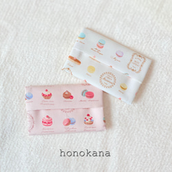 YUWA】2枚組♡可愛いスイーツのミニポケットティッシュケース その他