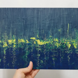 抽象画 原画「木立の向こう」 絵画 MichiTakaoArt 通販 8619188