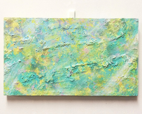 私の中の心の光”/アクリル抽象画 /原画 オーダーメイド抽象画『タマシイ