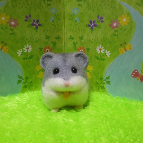 羊毛ハムスター【メイちゃん】 羊毛フェルト SAL子 通販 10638335