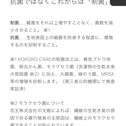 デオファクター制菌加工高機能布 マスク　鶴柄×瑠璃色 6枚目の画像