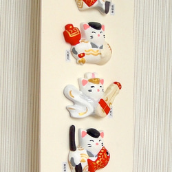 七福神猫　シロー０１（ホワイトベース） 2枚目の画像
