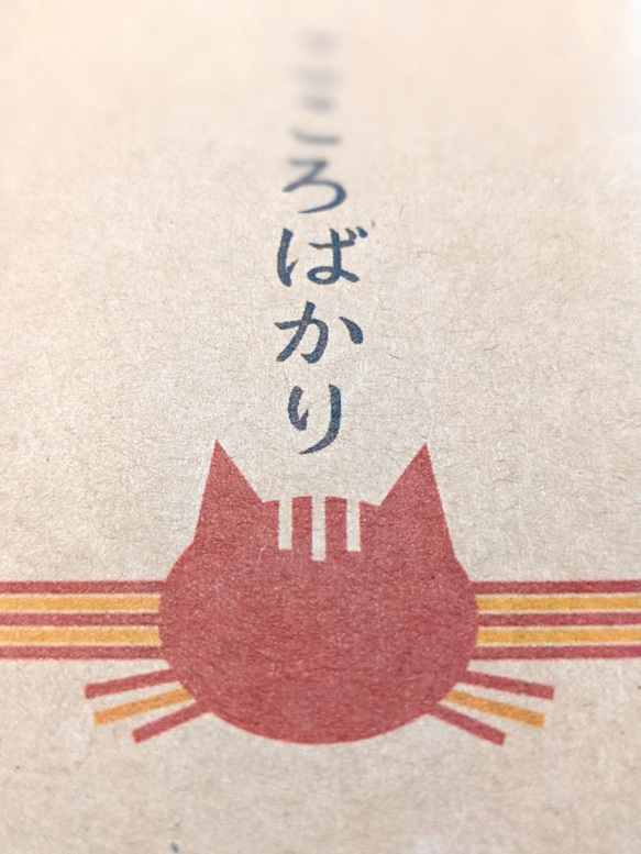 【ねこ熨斗ぽち袋６枚セット】ご希望の言葉をお入れします。お年玉におススメのぽち袋です。 4枚目の画像