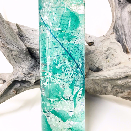 ラリマーのパワーハーバリウム！綺麗！ Herbarium) 麗しのラベンダー紫花ミックスハーバリウム電球型