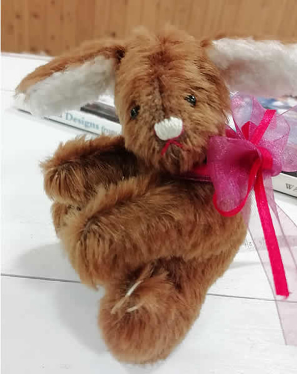 うさぎさんのメジャー　ブラウン　11.5cm 2枚目の画像