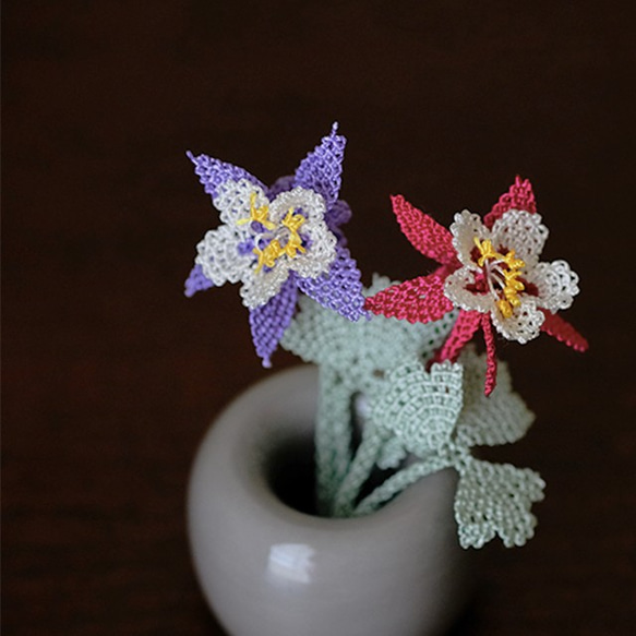 【イーネオヤキット】内巻き距(きょ)のオダマキ 1枚目の画像