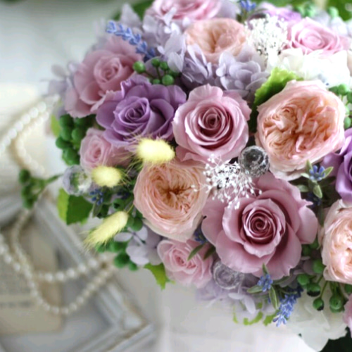 プリザーブドフラワー アレンジメント オーダー受け付けます^_^ プリザーブドフラワー・アレンジメントフラワー 大阪市北区天神橋の