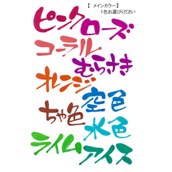 ❁名彩❁（ないろ）1人用 A　　命名書き/手書き 7枚目の画像