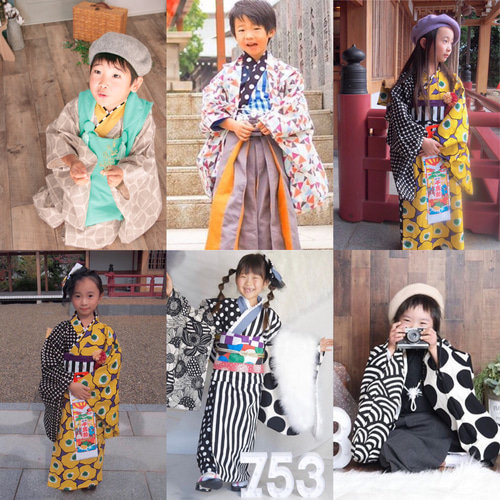 ハンドメイド 着物 オーダーページ 子供服 oto___mode 通販