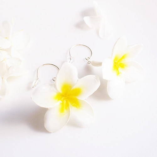 kazuu様 ご確認下さい。イヤリング 本物花