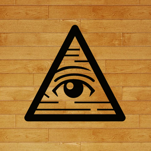 フリーメーソン カッティングステッカー イルミナティ フリーメイソン