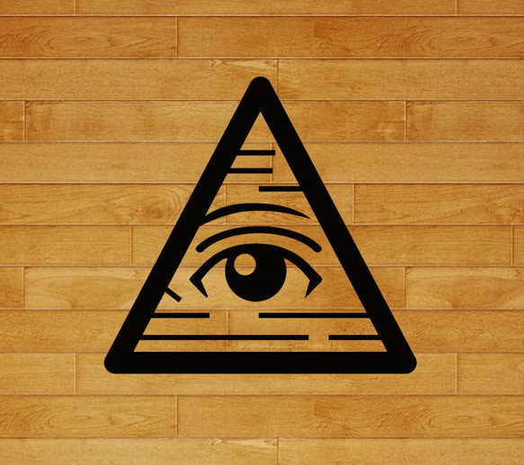 フリーメーソン カッティングステッカー イルミナティ フリーメイソン