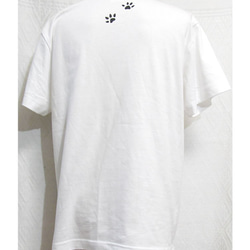 プリント半袖Tシャツ「MADCAT」黒猫（受注生産品）サイズS〜XL 2枚目の画像