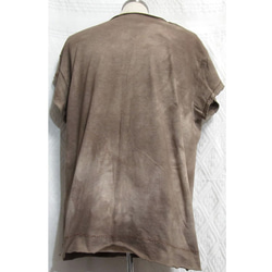 （小）手染め一点もの「あの布の服」Lv2（黄系）ファンタジーシャツ（1-212） 2枚目の画像
