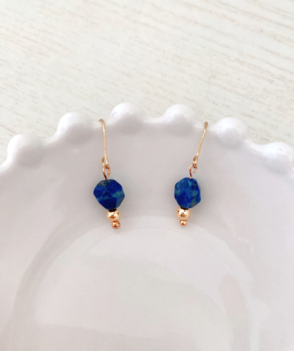◇ nagomi様◇ 天然石 ラピスラズリのピアス/イヤリング ◇ nagomi様◇ 天然石 ラピスラズリのピアス/イヤリング