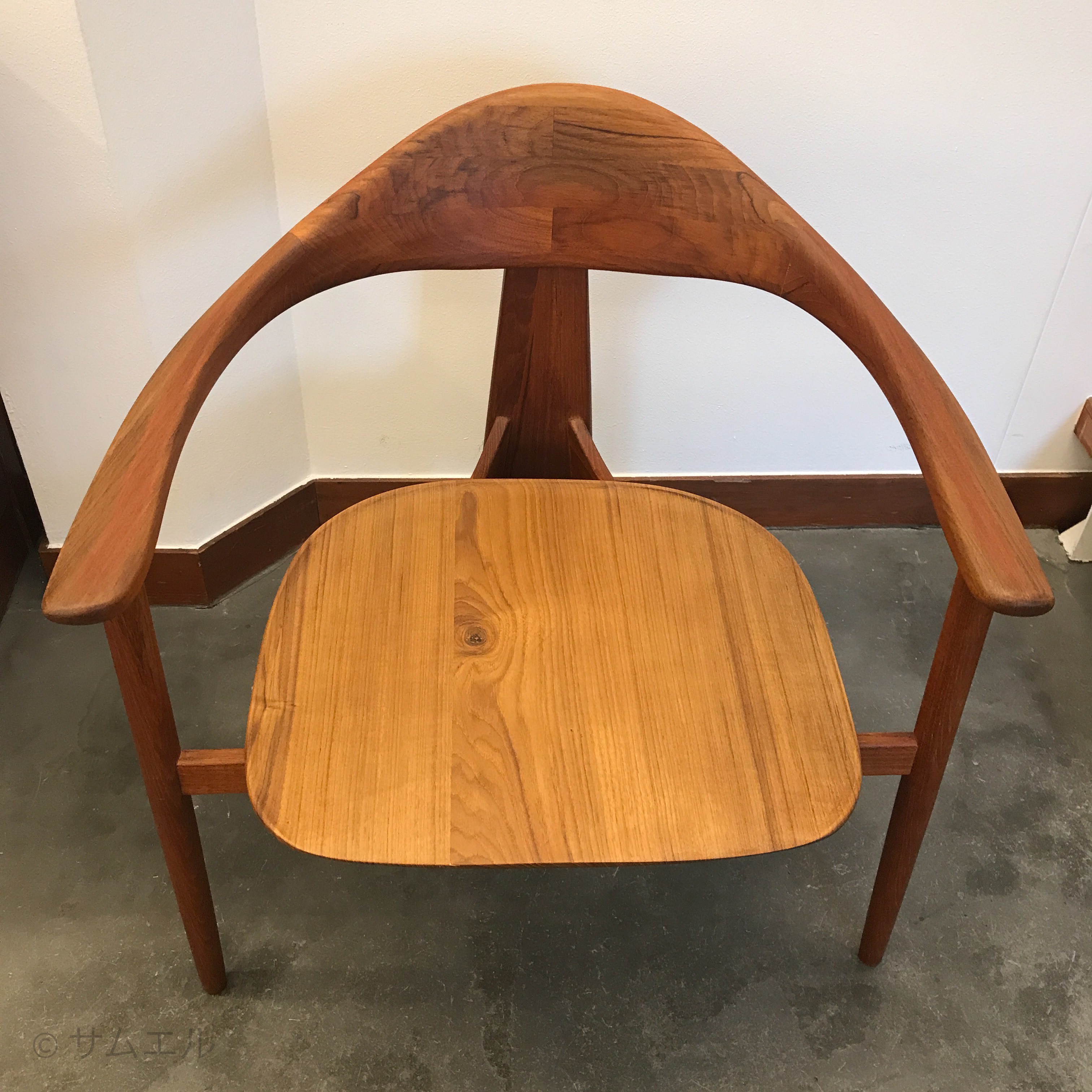 ▩指物大工のきのかたち／驚くほど軽い上品なミャンマーチークの椅子・チェア阿│Myanmar Teak 無垢 木 木材 280,000円