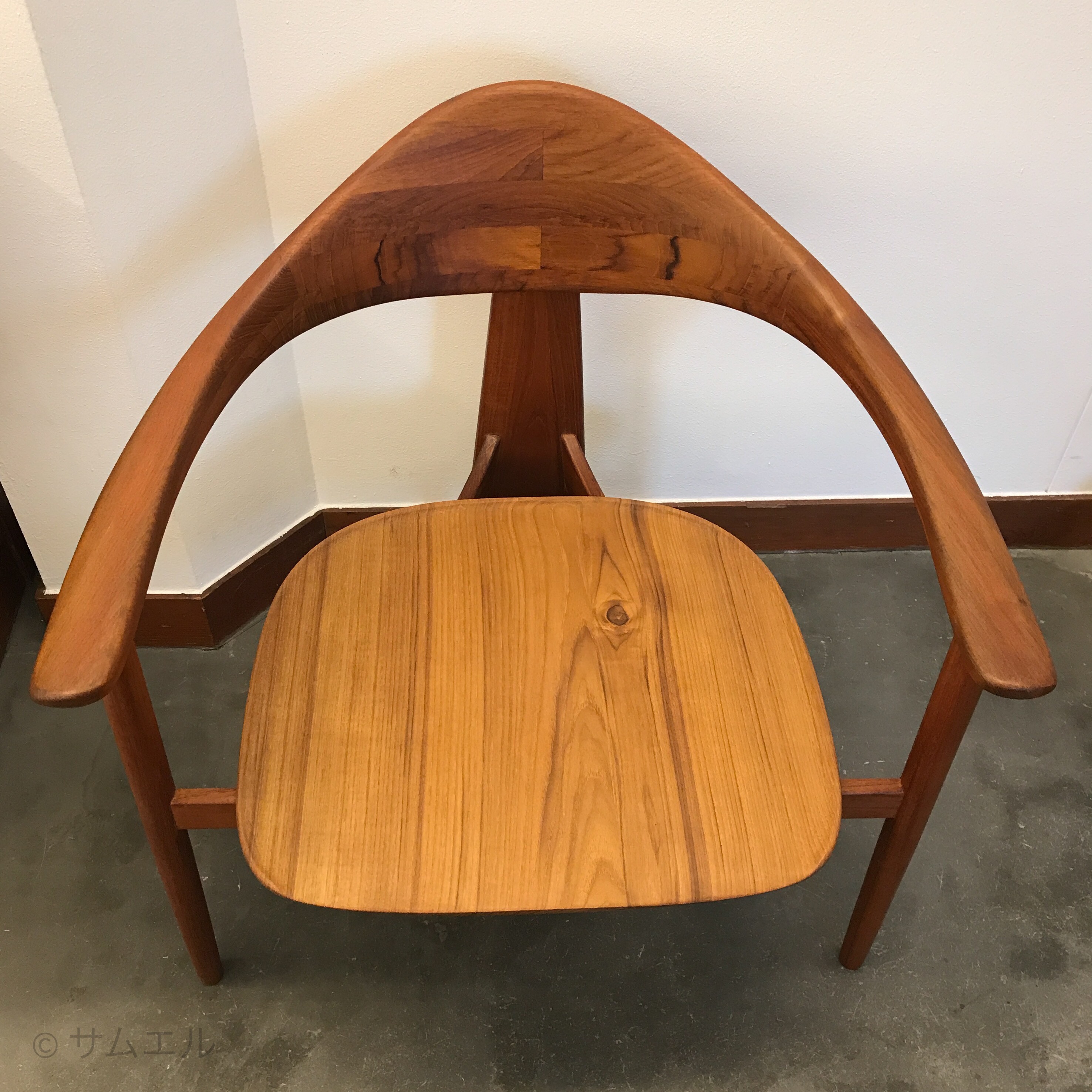 ▩指物大工のきのかたち／驚くほど軽い上品なミャンマーチークの椅子・チェア吽│Myanmar Teak 無垢 木 木材