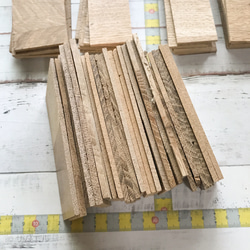 ◍？『謎set＋板ばかりの楢（なら）』送料込：色々樹種・木材端材セット 日本の木 世界の木 ss_21047 4枚目の画像