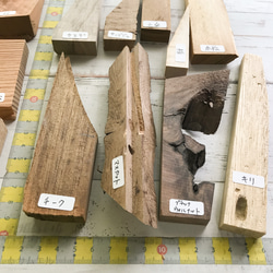◍19種20個『端材set＋合歓木』送料込：色々樹種・木材端材セット 日本の木 世界の木 ss_21050 4枚目の画像