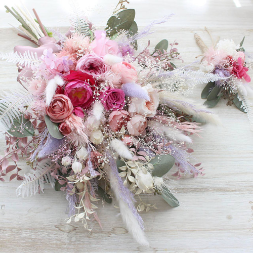 ブーケ・ブートニア MO MO ウェディング リストブーケ・ブートニア[品番：BCYW0033629