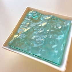 Ocean Tray ＊Turquoise＊ 海に浮かぶアクセサリートレイ ターコイズ 3枚目の画像