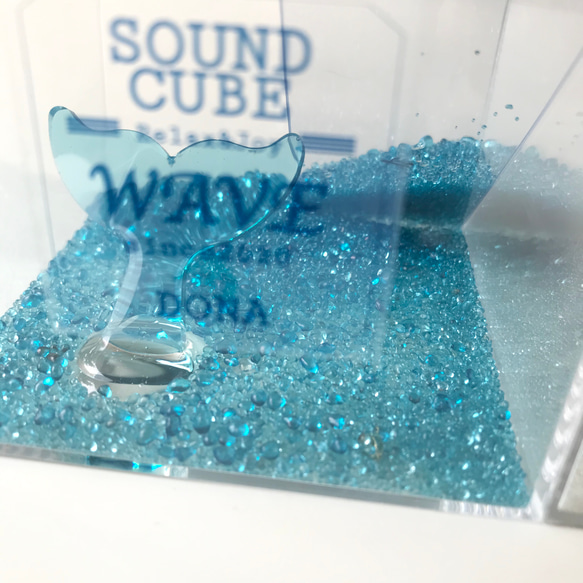 SOUND CUBE ＊WAVE＊サウンドキューブ＊ウェーブ＊音を楽しむキューブ 3枚目の画像