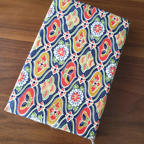 未使用ウール着物反物から20cmサイズブックカバー ブックカバー  