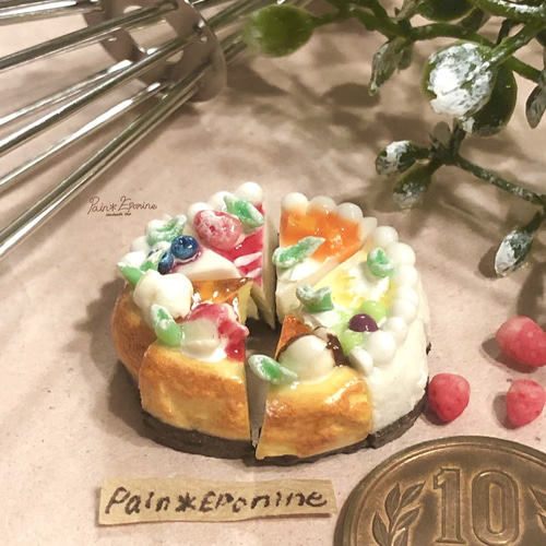 1ピースから】ミニチュアチーズケーキ8種 その他インテリア雑貨