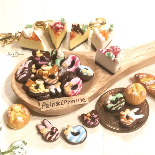 カラフルチョコドーナツ(オールドファッション) その他インテリア雑貨