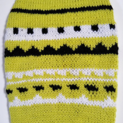 Mサイズ柔らかラムの編込みセーター 3枚目の画像