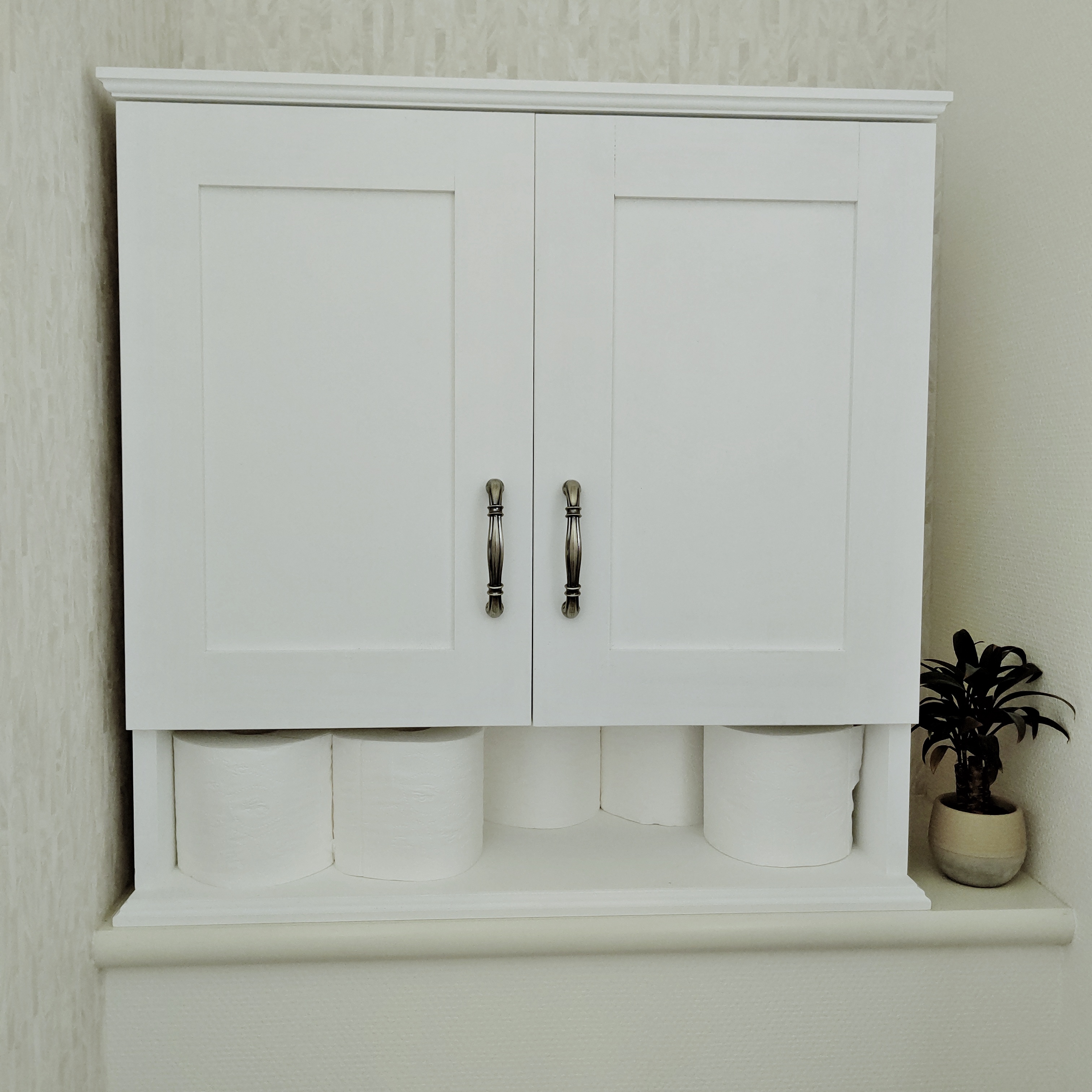 大容量！トイレ用品丸ごと収納棚 15,750円