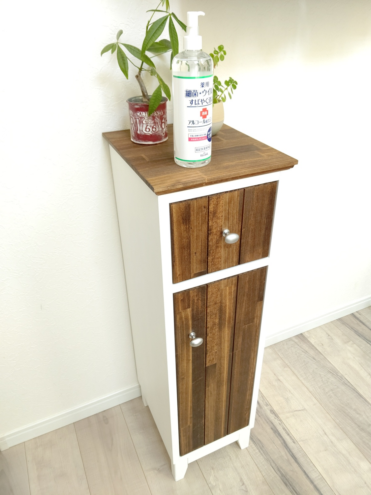 なおける様 Slim Wagon 3段ホワイトカリフォルニアスタイル西海岸風