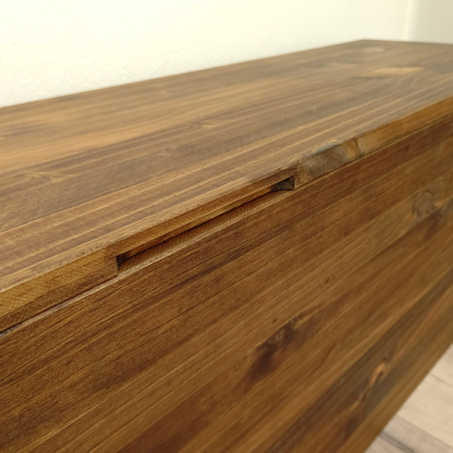ころころキャスター付き ベンチ型 収納ボックス | OC Handmade