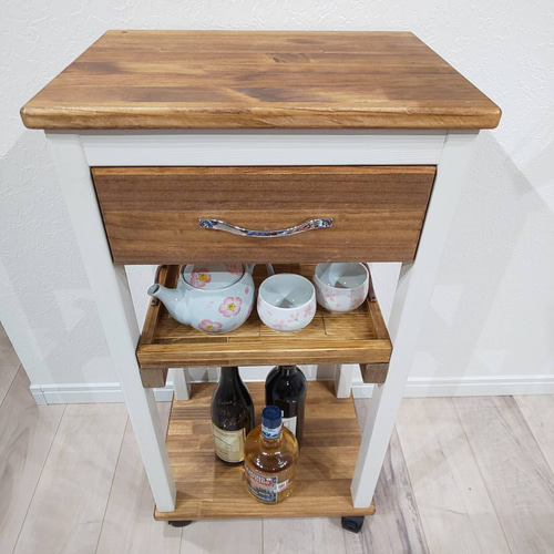 キッチンシリーズ】キャスター付キッチンワゴン その他家具 OC